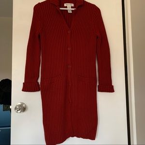 Jones New York 100% merino wool cardigan